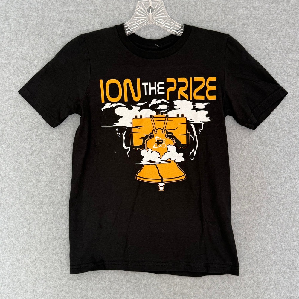 Overwatch League Philadelphia Fusion T-Shirt Boys S-8 Black Liberty Bell Gaming